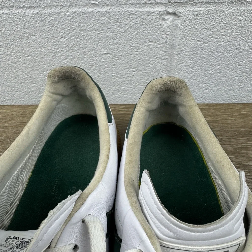 Adidas‎ Samba Golf Shoes Spikeless White Green Gum4 JH6151 Sz 10.5